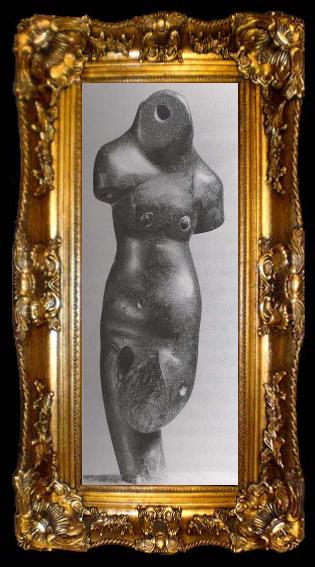 framed  unknow artist Then Sende figure from Harappa, ta009-2